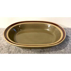Primastone Stoneware Noritake Oval Serving Bowl 9.5 x 7"   #2169